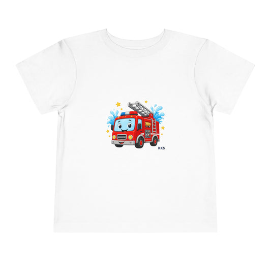 T-shirt enfant – Camion de pompiers | Kay Key Songs