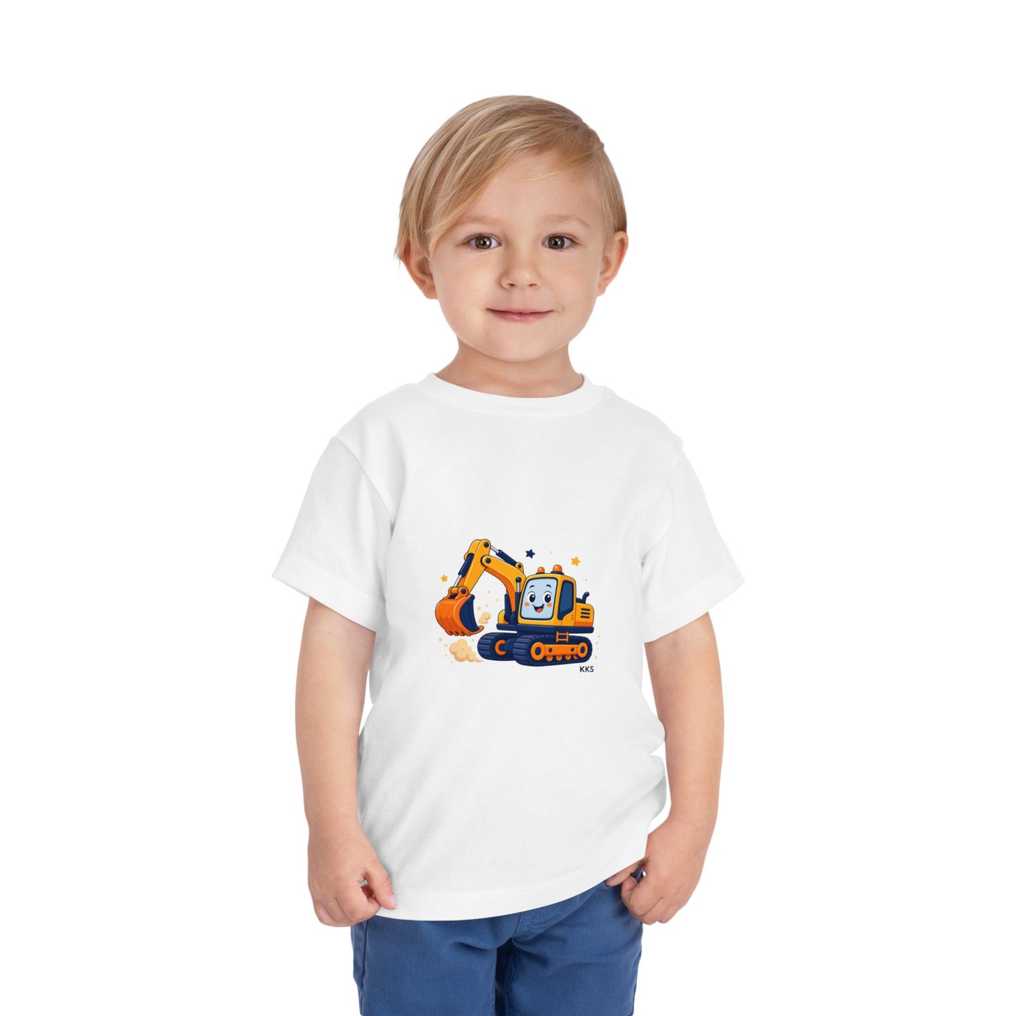 T-shirt enfant Engin de Chantier Rigolo – KKS