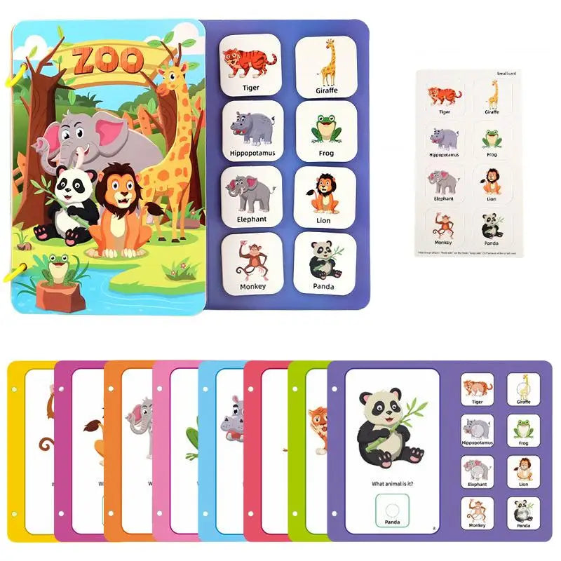 Jeu d’association Montessori – Cartes réutilisables