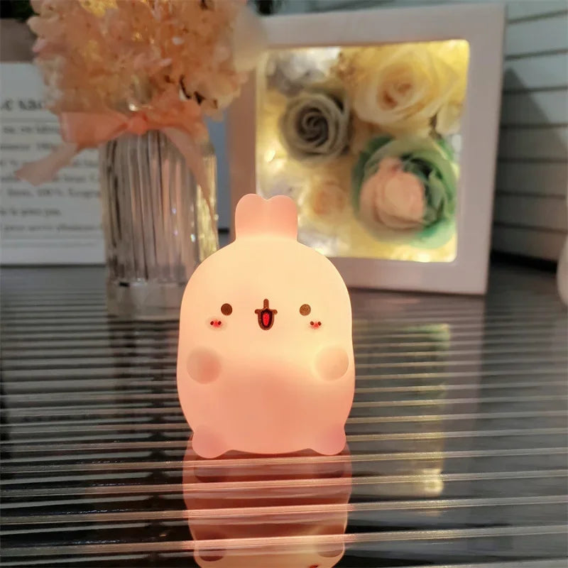 Veilleuse Lapin Douce – Lumière d’Ambiance pour Enfant