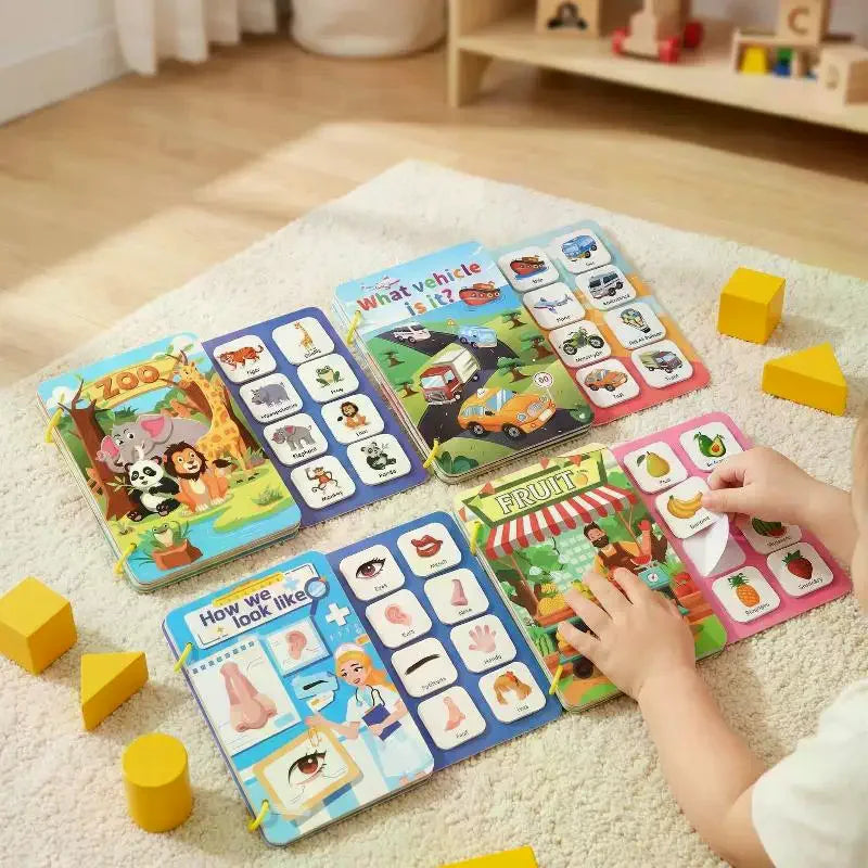 Jeu d’association Montessori – Cartes réutilisables