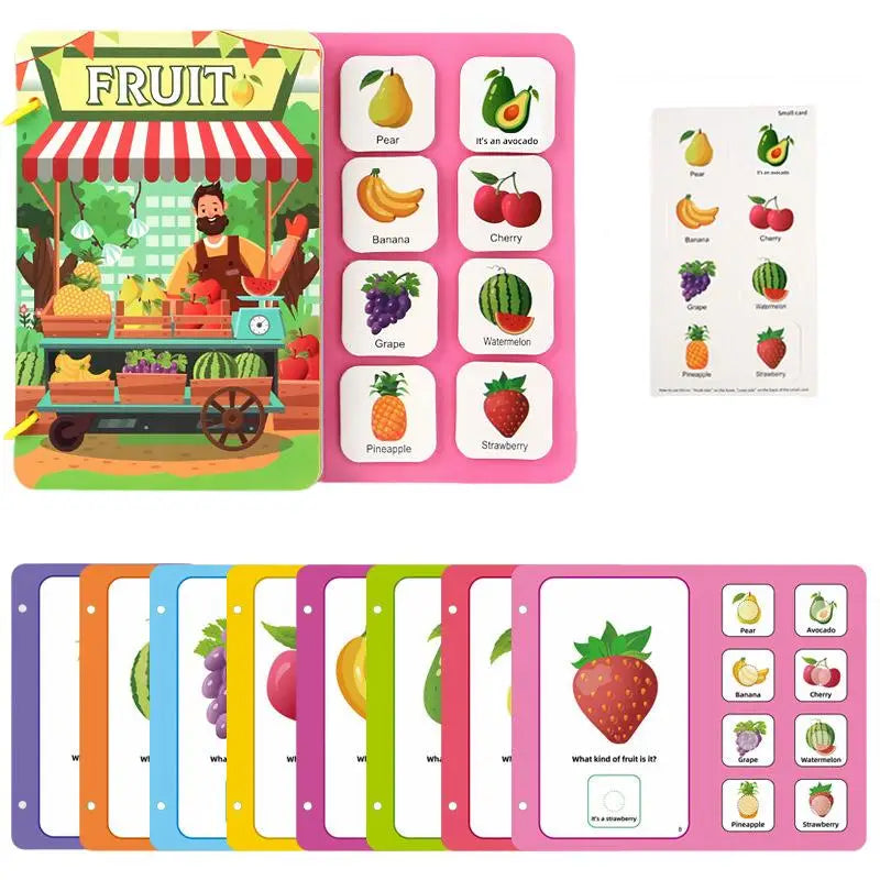 Jeu d’association Montessori – Cartes réutilisables