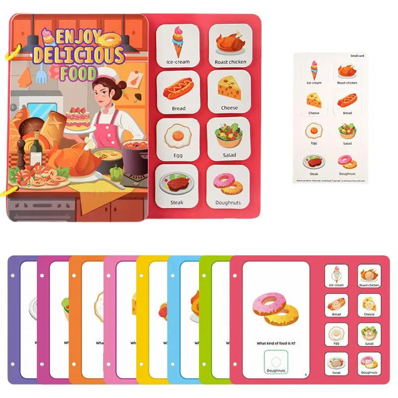 Jeu d’association Montessori – Cartes réutilisables
