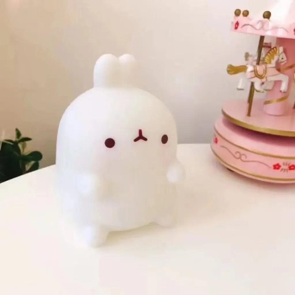 Veilleuse Lapin Douce – Lumière d’Ambiance pour Enfant